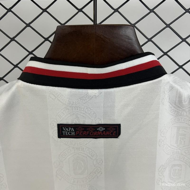 Retro 97/98 Kids Manchester United Away Size 16-28 Jersey