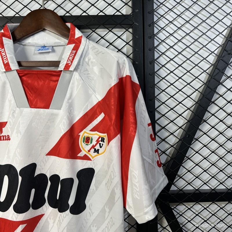 94/95 Retro Rayo Vallecano Home Jersey