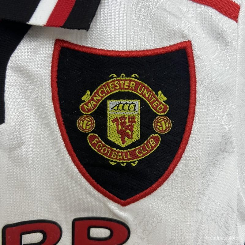 Retro 97/98 Kids Manchester United Away Size 16-28 Jersey