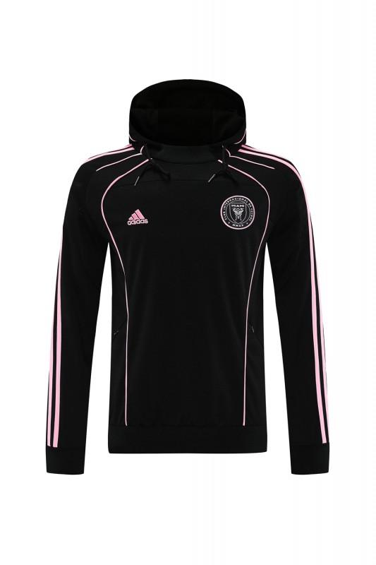 2025 Inter Miami Black Full Hoodie Zipper Jacket +Long Pants