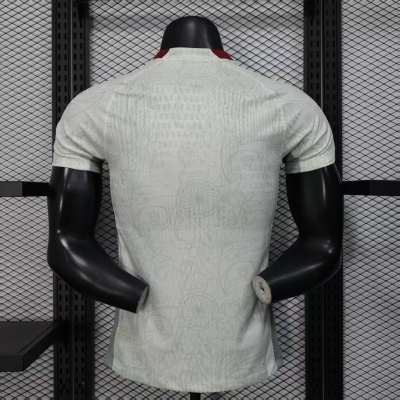 Player Version 2025 China Away WHITE  Jersey