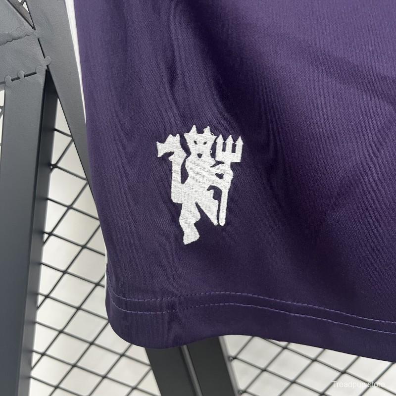 25/26 Manchester United Third Shorts