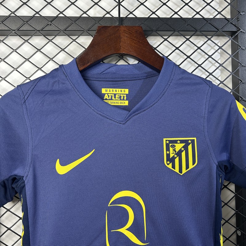 25/26 Kids Atletico Madrid Away Size 16-28 Jersey