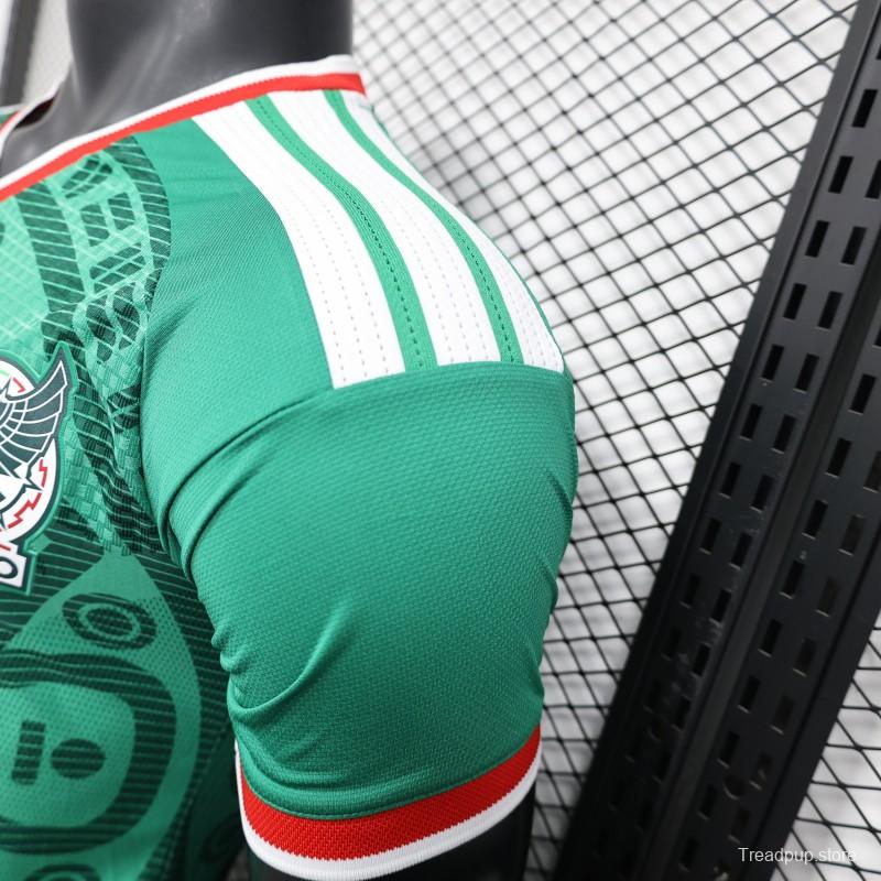 Player Version 2025 Mexico Home Jersey