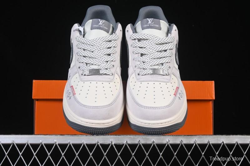 Nike Air Force 1 '07 Low LV Collaboration Grey Hook Woven Label Casual Sneakers - CX5050-Y25