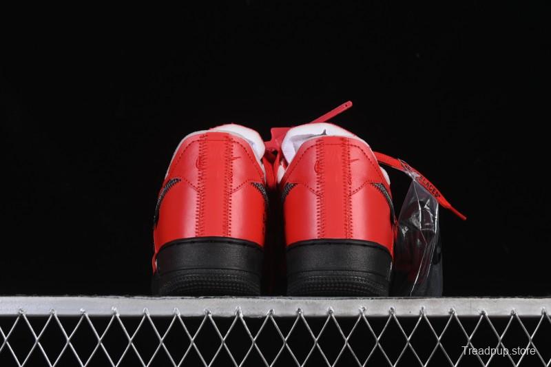 Nike Off White Air Force 1 '07 Low Casual Sports Sneakers - DD1876-600