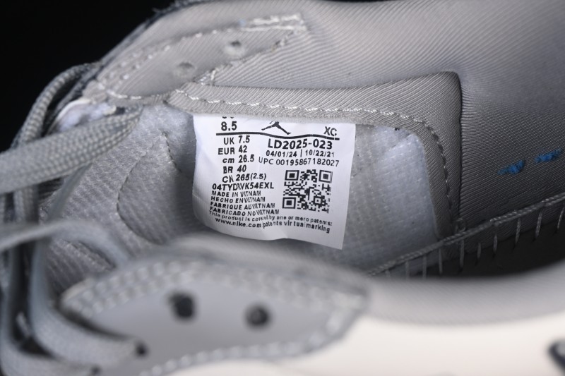 Nike Travis Scott x Fragment Design x Air Jordan 1 Low OG SP AJ1 Low-Top Casual Sneakers - LD2025-023