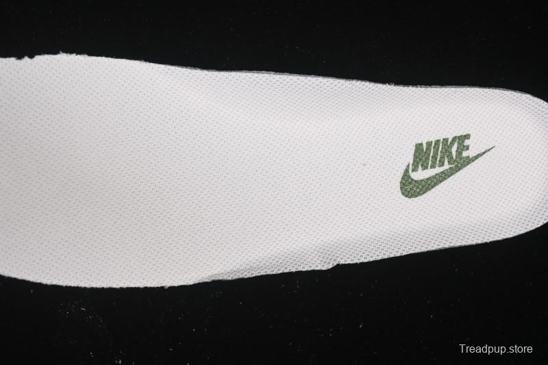 Nike Air Force 1 '07 Low Burberry Collaboration Military Green Embroidery Casual Sneakers - JP8028-003