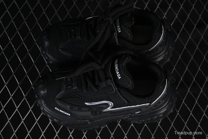 Balenciaga Non-Slip Wear-Resistant Casual Kids Shoes Black