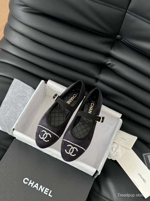 Chanel 2025 SS Runway Mary Jane Flats - LY00300