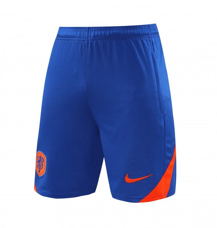 2025 Netherlands Blue Short Sleeve+Soccer Shorts