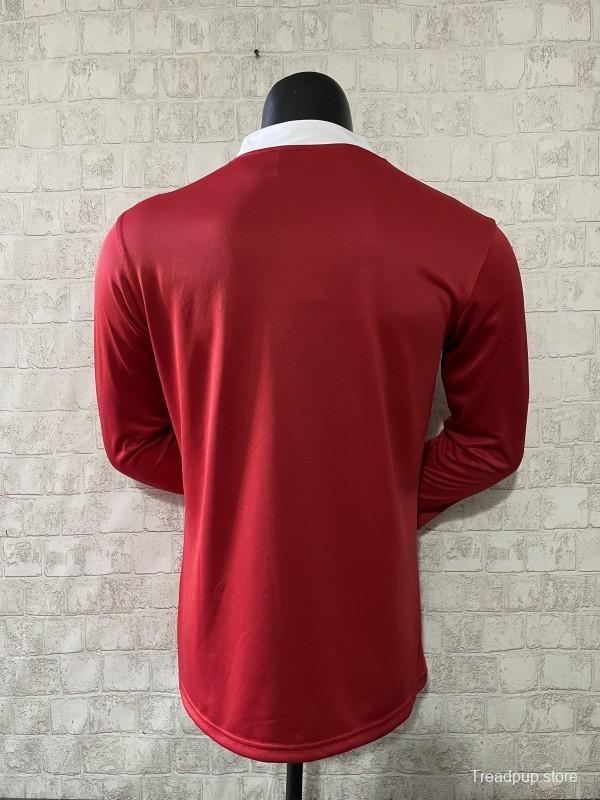 2025 British & Irish Lions Red Long Sleeve Jersey