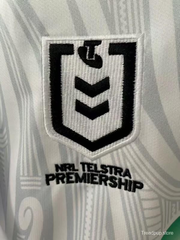 25/26 New Zealand Warriors White with Māori Heritage Jersey