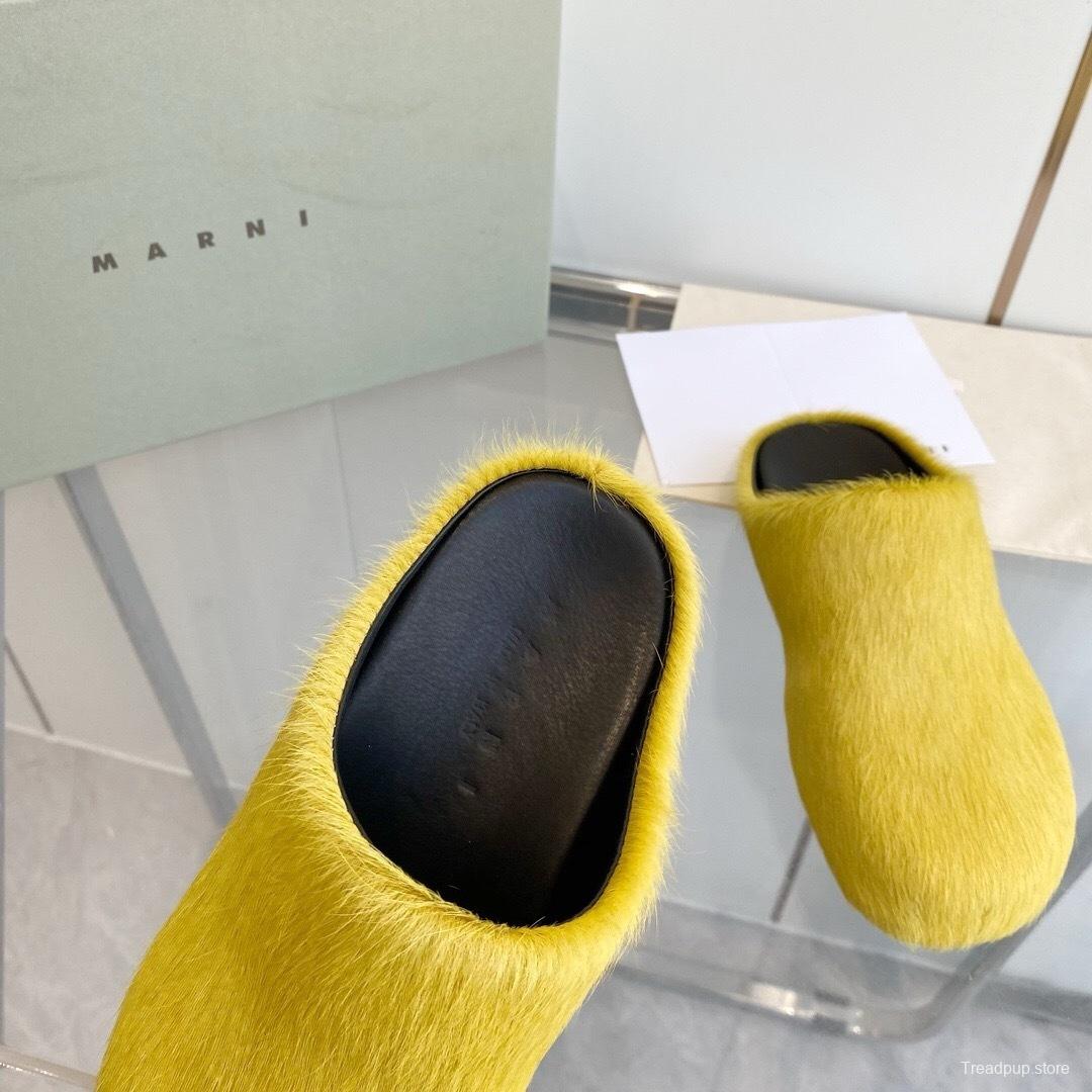 Marni 2025/SS Pony Hair Loafers - LY00