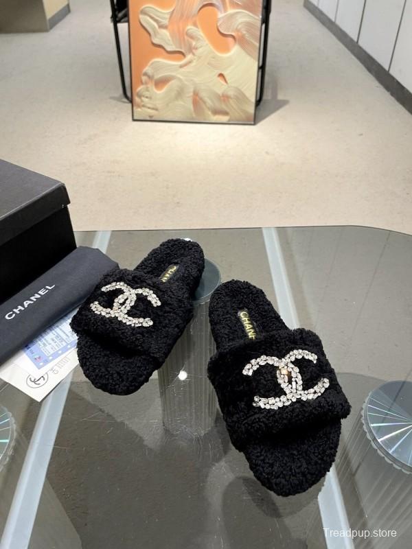 Adidas 2025/SS New Wool Slippers Soft Fine Wool - Model