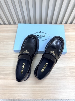 Prada 2025/SS Platform Loafers - LY00300