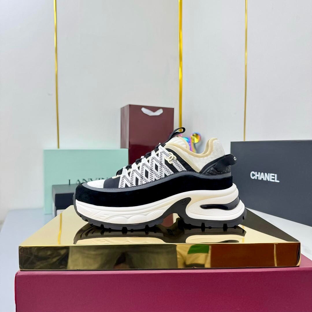 Chanel 2025 SS Panda Sneakers Classic Casual Sports Shoes - LY00360