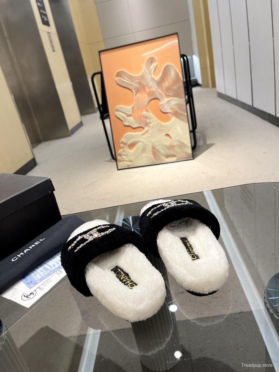 Chanel 2025 SS New Wool Slippers Soft Fine Wool - LY00280