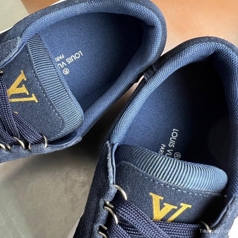 Louis Vuitton Beverly Hills Low-Top Fashion Sneakers - YC