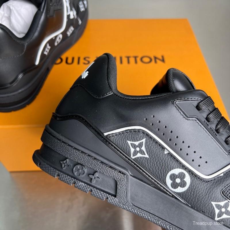 Louis Vuitton 2025 Spring Summer Replica Sneakers with Imported Calfskin and Signature Logo - YC