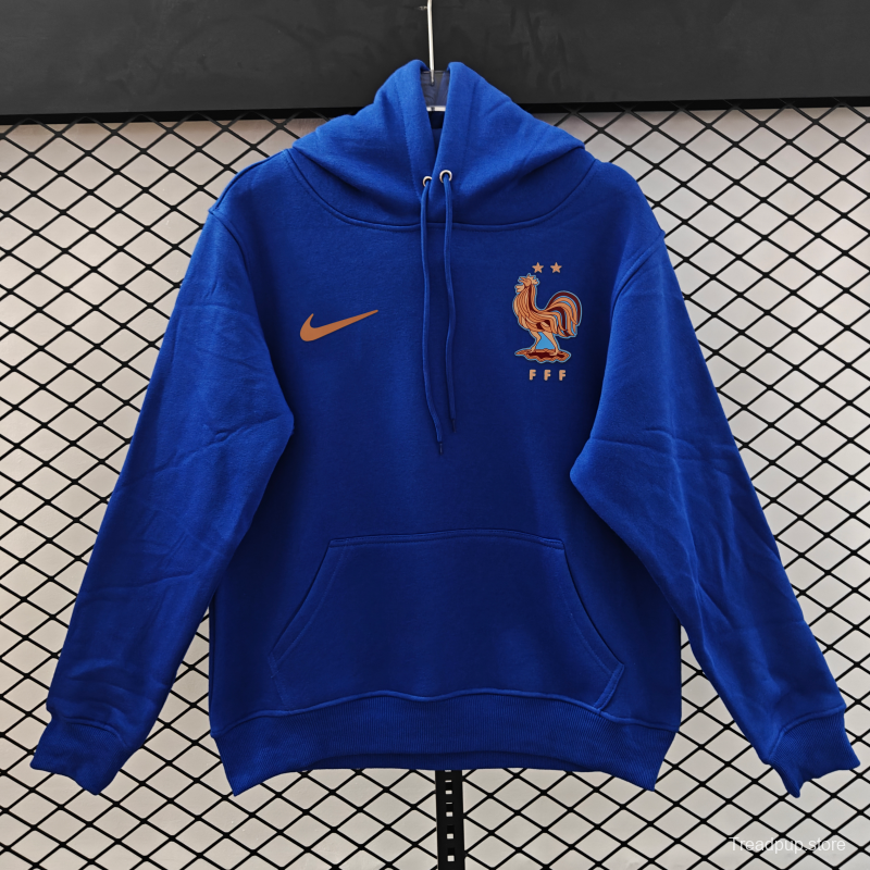 Player Version 2026 France Home Navy Full Zipper Jackett-9 Colors