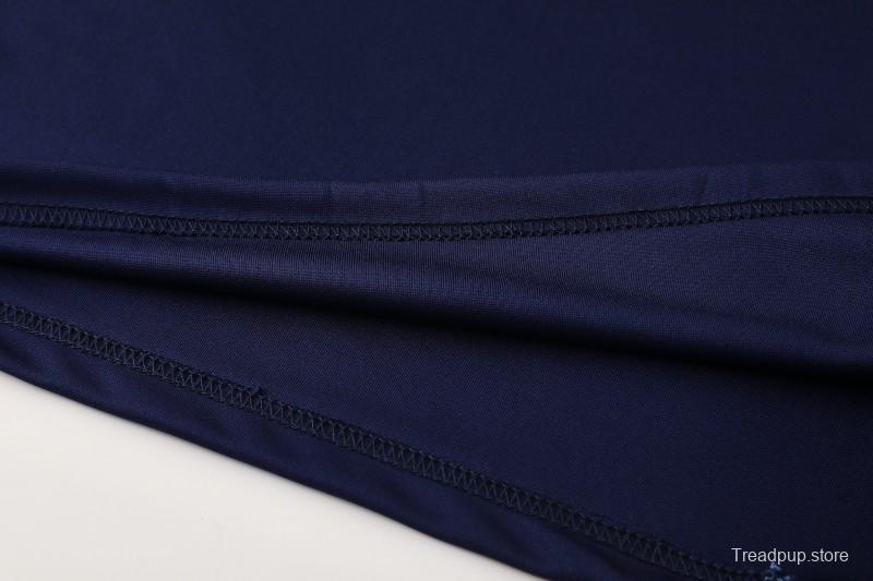 25/26  Adidas Navy Blue Full zipper Jacket Tracksuit+ long pants