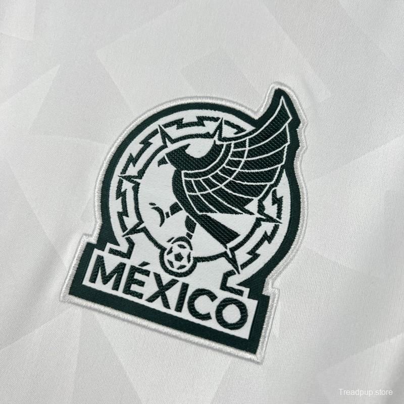 2026 Mens Mexico World Cup Away Long Sleeve Jersey