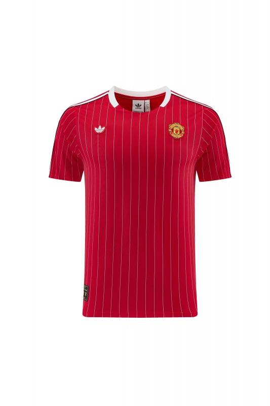 26/27  Manchester United Red Short Sleeve+Soccer Shorts