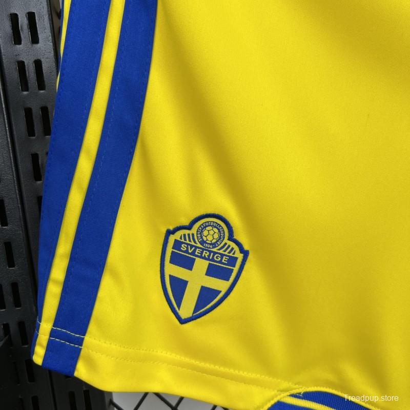 2026 Mens Sweden World Cup Away Shorts