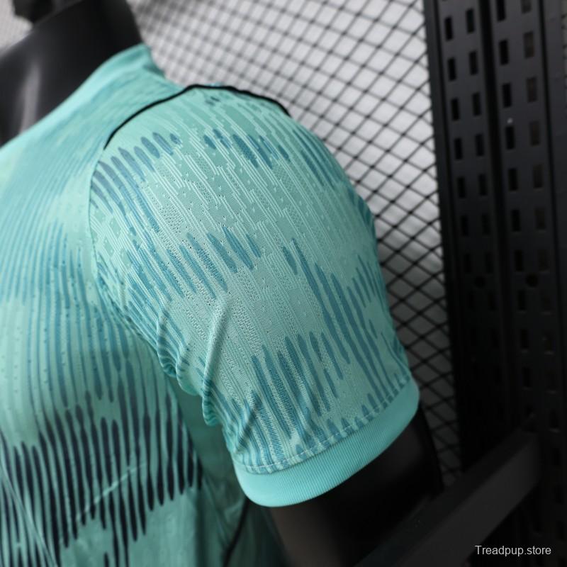 Player Version 26/27 Brazil Mint Green & Black Pattern Special Edition Jersey