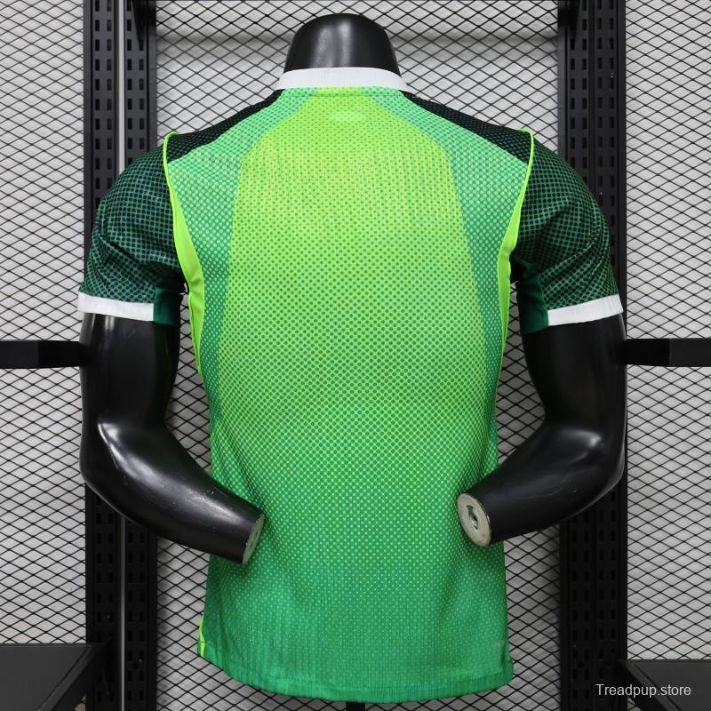 Player Version 26/27 Nigeria Volt Green & Dark Green  Home Jersey