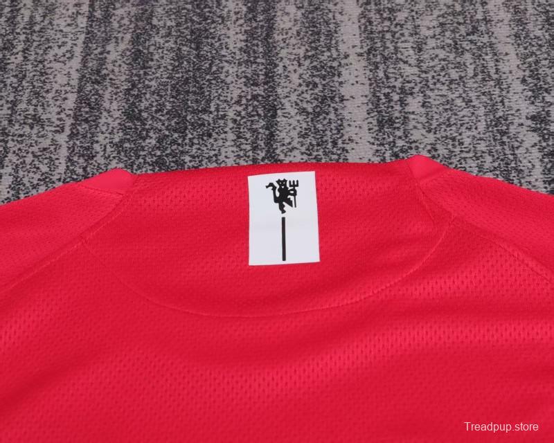 Retro Kids 07/08 Manchester United Home Jersey
