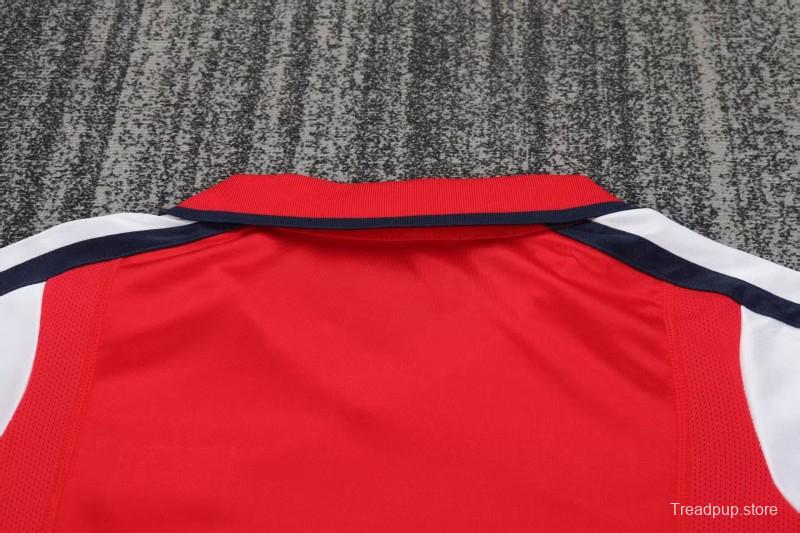 Retro 01/02 Kids Arsenal Red & White Home Jersey