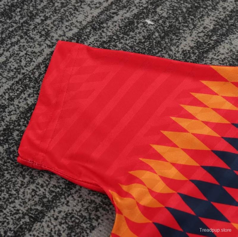 Retro Kids 1994 Spain Home Jersey
