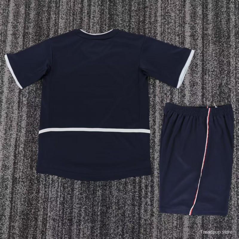 Retro Kids 02/03 PSG/Paris Saint-Germain Home Jersey