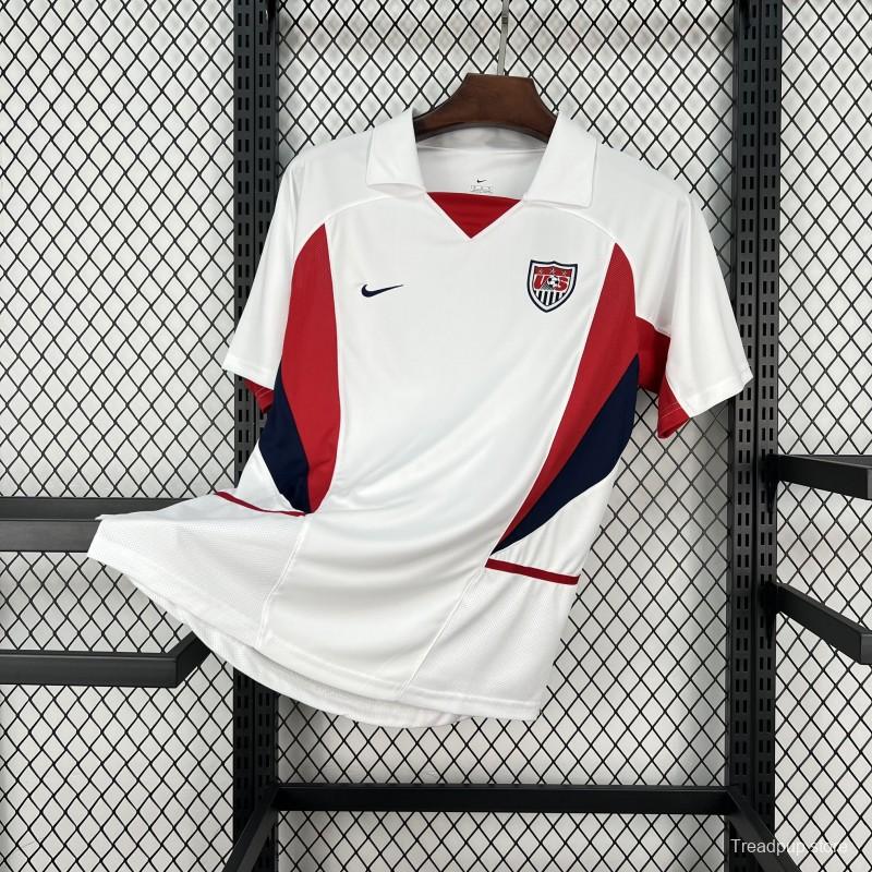 2002 Retro USA Home Jersey