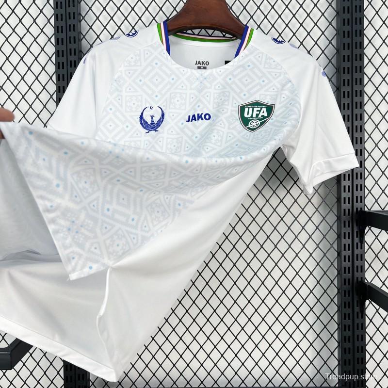2026 Mens Uzbekistan World Cup Away Jersey