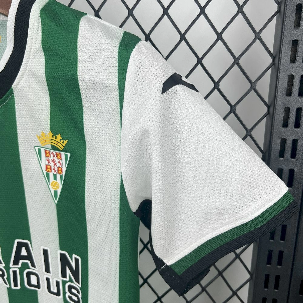 25/26 Kids Cordoba CF Home Jersey