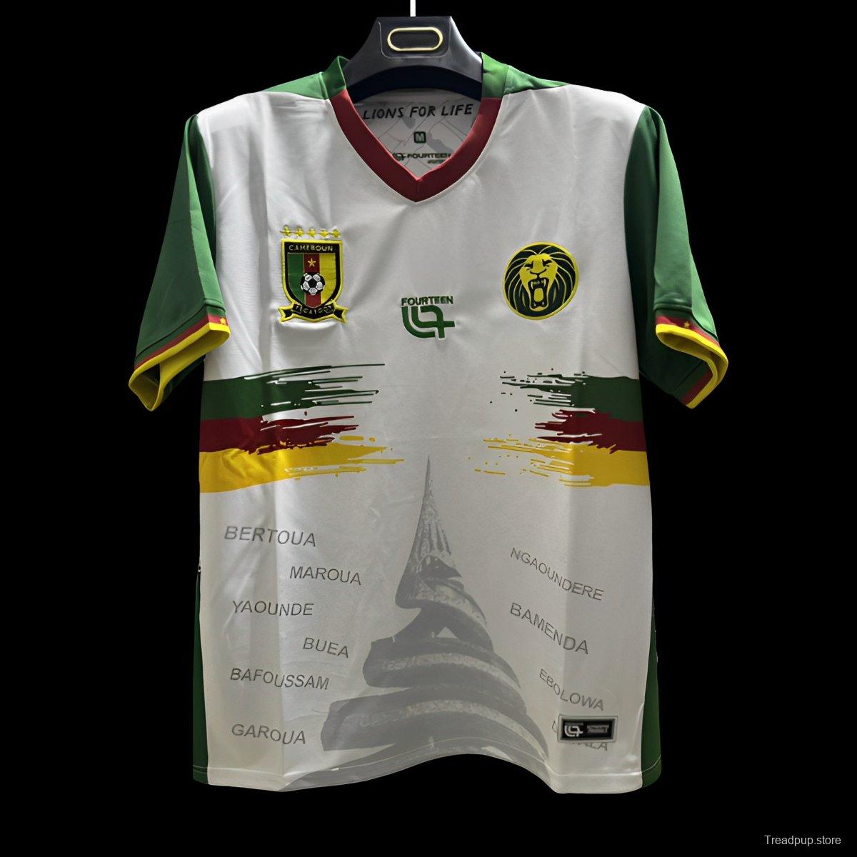 2025 Cameroon Third WHITE Jersey