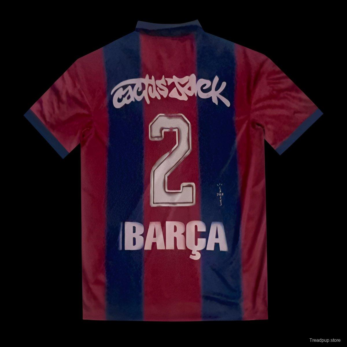 25/26 Barcelona Travis Scott Special Jersey