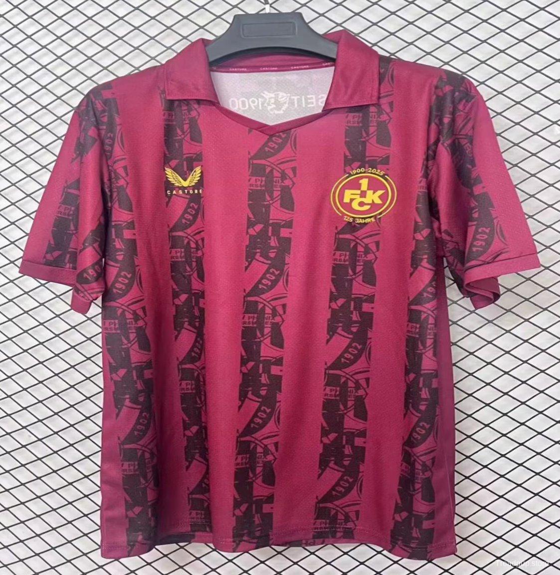 25/26 Kaiserslautern 125Th Anniversary Jersey