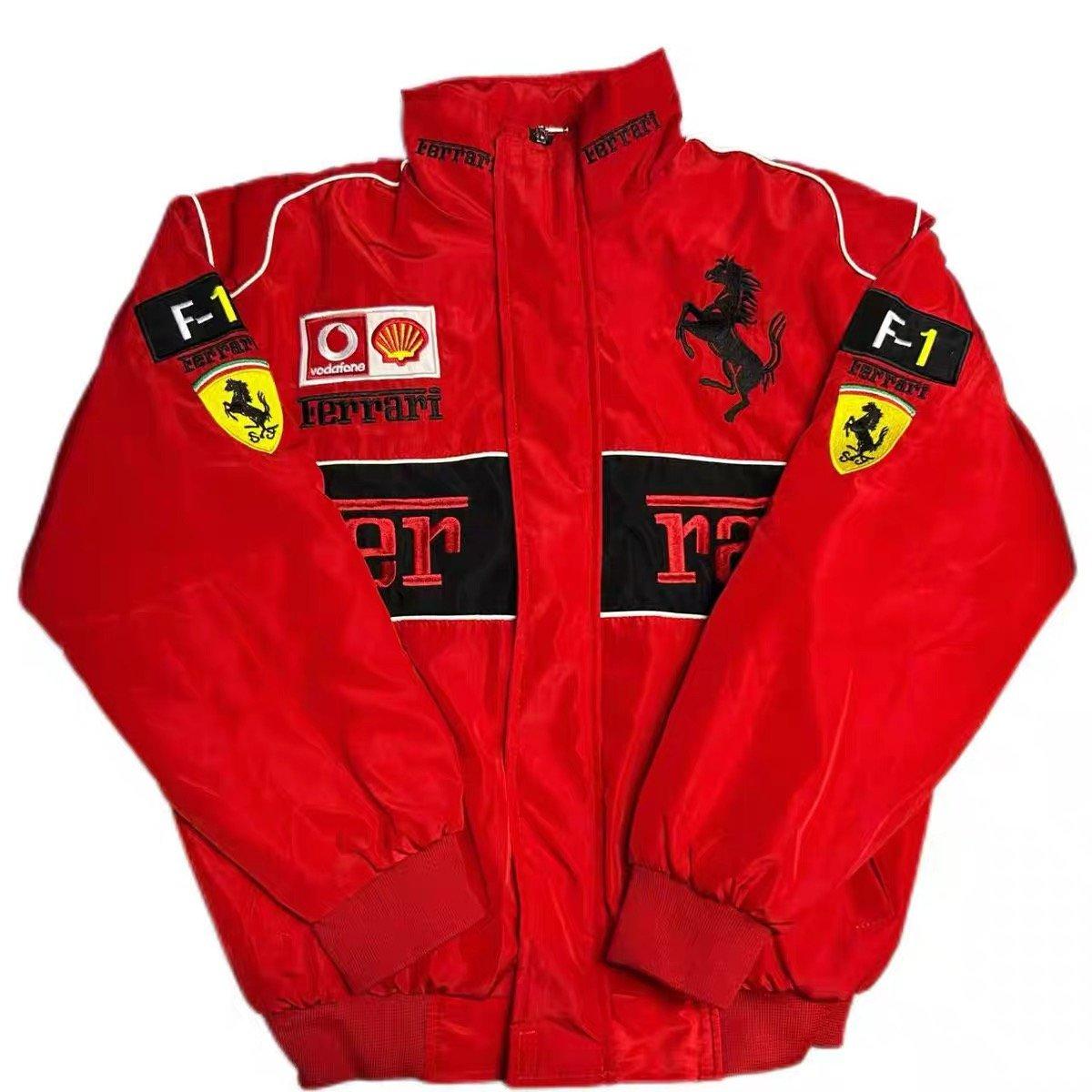 2025 New Adult F1 MOTO Jacket Ebroidered Cotton Padded F 1 Racing Jacket