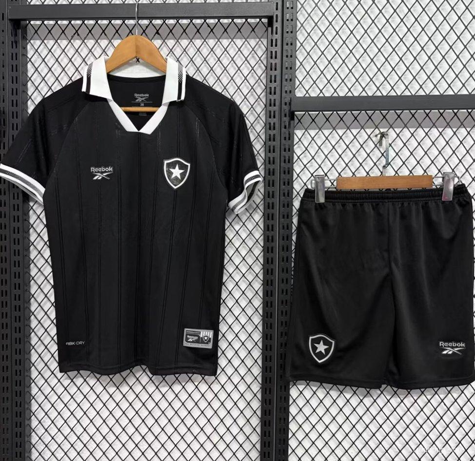 25/26 Kids Botafogo Away Black Jersey
