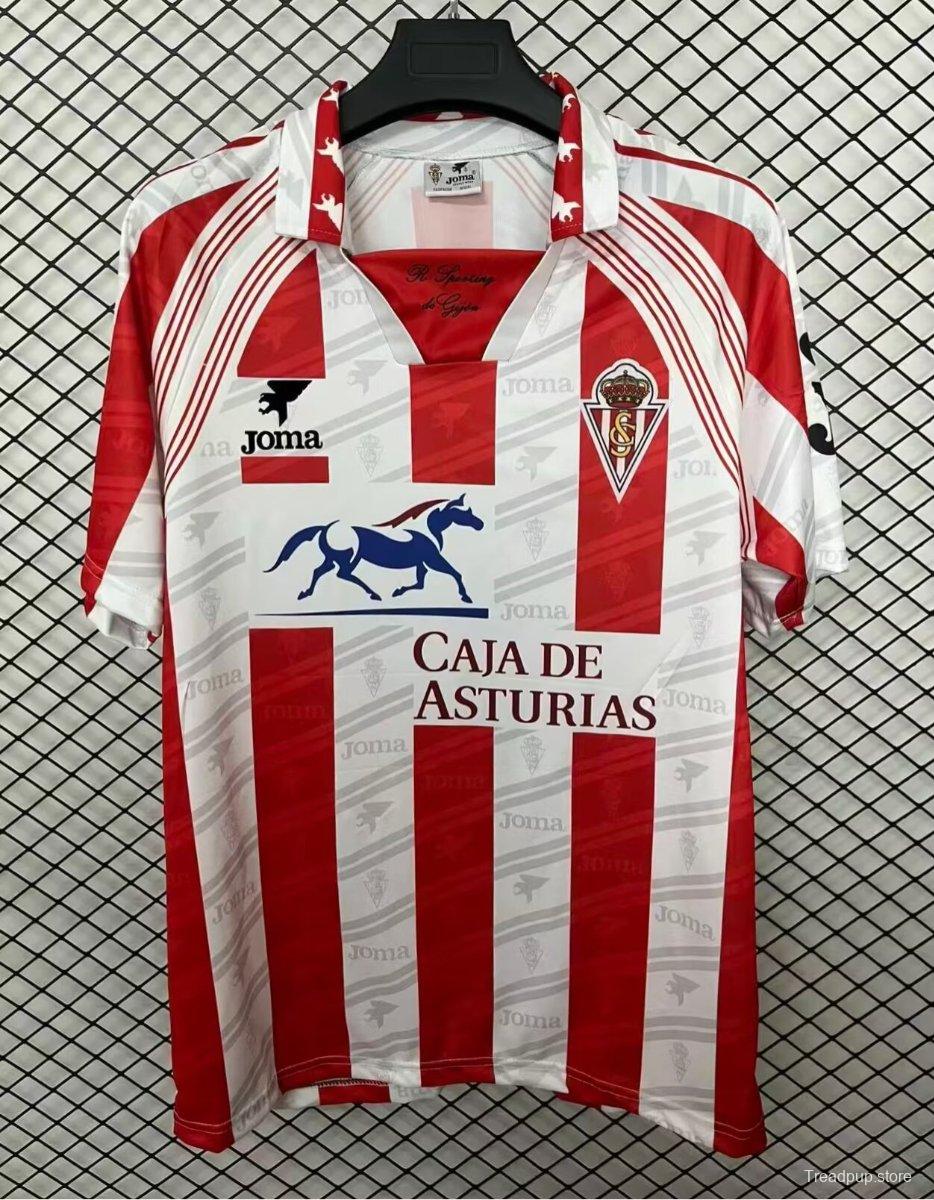 Retro 95/96 Sporting Gijon Home Jersey