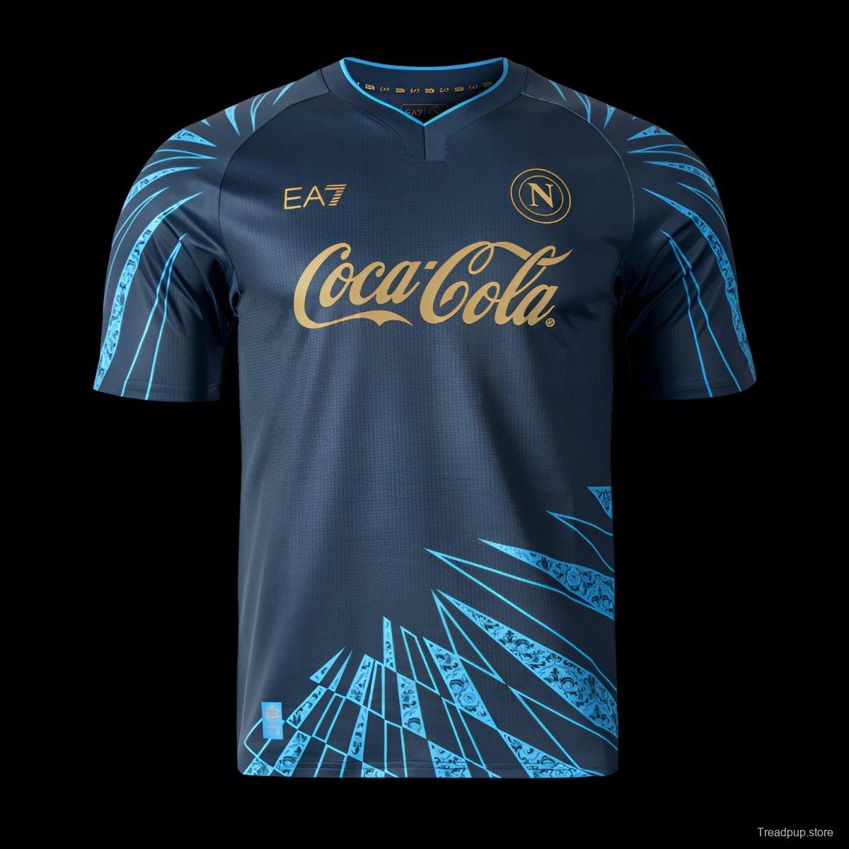 25/26 Napoli Blue Pre-Match Sweatshirt