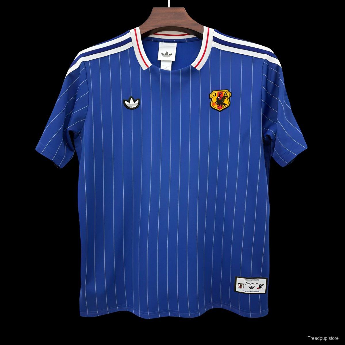 2026 Japan Adidas Terrace Icons Blue Jersey