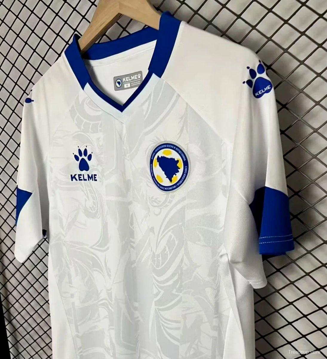 2026 Bosnia and Herzegovina National Team Away White Jersey
