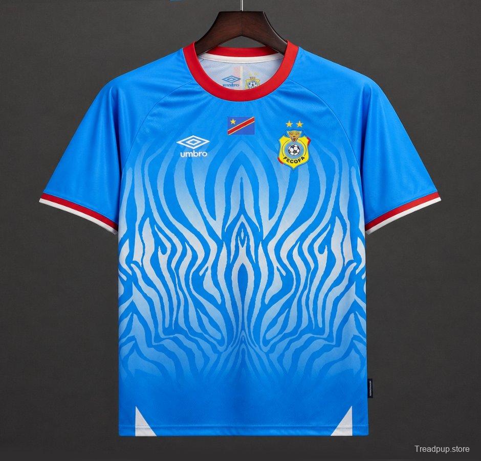 2026 DR Congo Sky Blue  Home Jersey