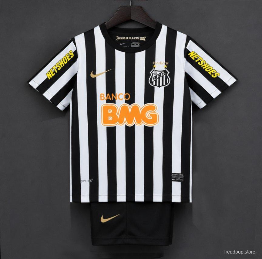 Retro Kids 2013 Santos Away Jersey